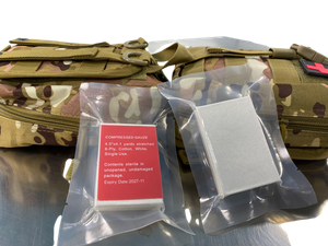 Botiquines de primeros auxilios individuales militares Ifak