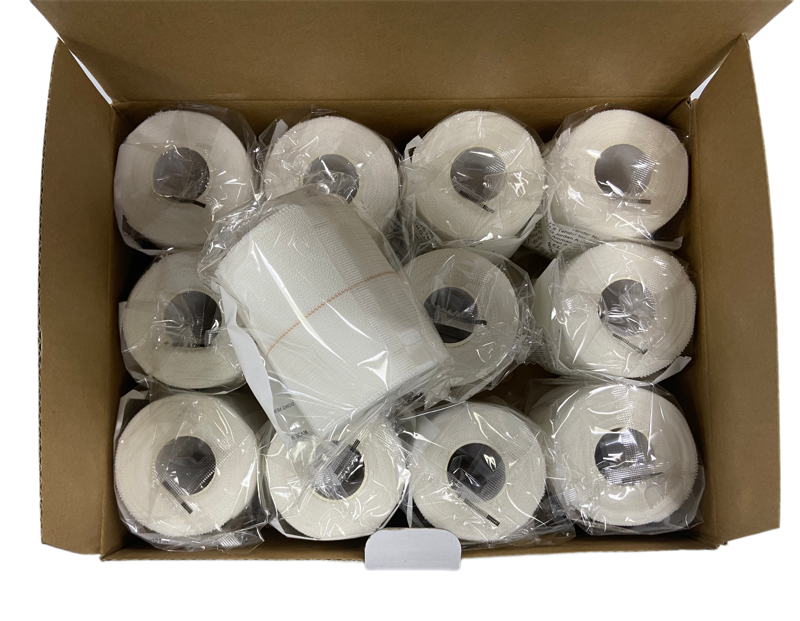 China 100% algodón médico estiramiento pesado elastoplast adhesivo cinta elástica vendaje para deportes tobillo rodilla muñeca cuerpo esguinces caballo y animal