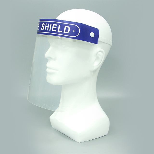 Protector facial de protección médica